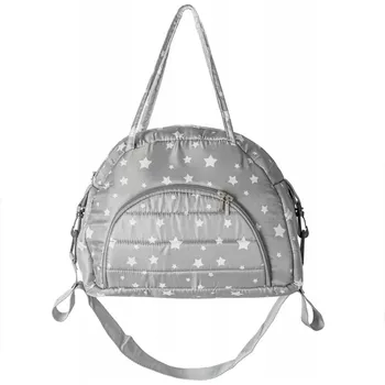 Přebalování Taška ke kočárku Flaming šedá s hvězdami