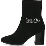 CAPRICE Dámské kotníkové boty CAPRICE, model 9-25342-41 004 black suede Velikost: 41