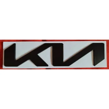 Znak automobilu Nápis KIA new černý matt 170x40 ABS