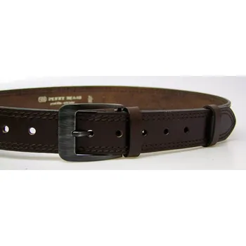 Opasek PENNY BELTS Kožený opasek 02-2-40 tmavě hnědý - 105 cm