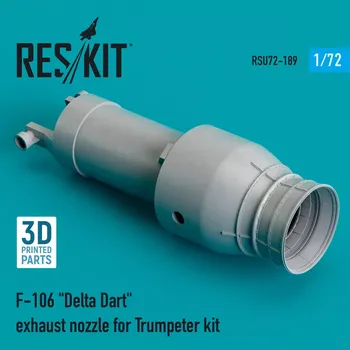 Plastikový model Reskit 1/72 F-106 'Delta Dart' exhaust nozzle (TRUMP)