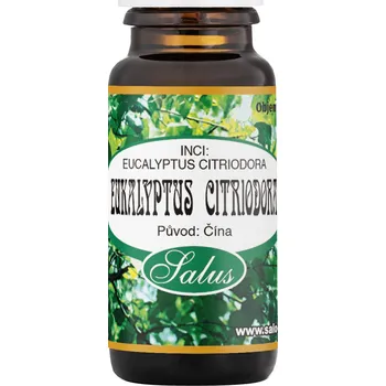 Vonný olej Saloos ESENCIÁLNÍ OLEJ EUKALYPTUS CITRIODORA Obsah: 20ml