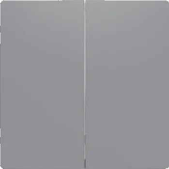 vypínač ABB - Zoni, kryt dělený pro smart switch, šedá