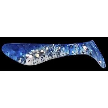Umělá nástraha Relax Gumová nástraha Kopyto 1 - 3,5 cm BLUE CLEAR-SILVER GLITTER