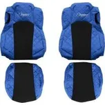 Sada potahů sedaček (sedadel) pro MERCEDES ACTROS MP4 / MP5 (07.11-) ventilované, s integrovanými opěrkami hlavy, modré 20182