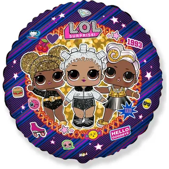 Balónek Foliový balonek LOL Characters: 1933 46 cm