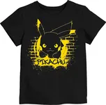 Pokémon Pikachu dětské tričko černé