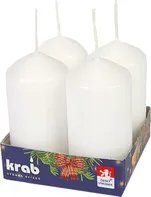 Krab Brno Adventní svíce válec 40 x 80 mm 4 ks