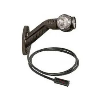 Přídavný světlomet Poziční světlo - tykadlo LED 24V, Superpoint III, kabel 1,25m, šikmé, dlouhé, pravé 13556