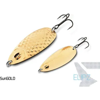 Umělá nástraha Plandavka Delphin ELIPZ FullSCALE 12gr SunGOLD