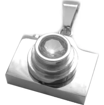 Přívěsek Steel Jewelry fotoaparát z chirurgické oceli PR180479 dárkové balení zdarma