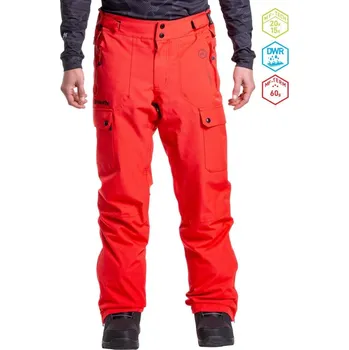 pánské zimní kalhoty na lyže/snowboard Meatfly Gary Pants 23/24 Ferrari Red XXL
