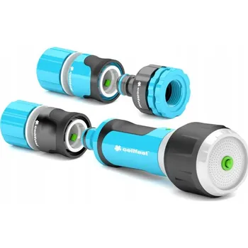 Zavlažovač Multifunkční zahradní sprcha postřikovač s rychlospojkami Cellfast Ergo 1/2"