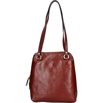 Městský batoh Dámská kožená batůžko kabelka Katana Cindy - hnědá