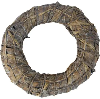 Věnec vázaný frosted 50 cm