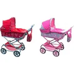 Kočárek Daria hluboký 77x87x38cm pro panenky asst