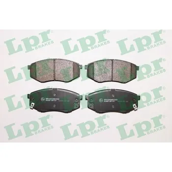 Brzdová destička Sada brzdových destiček, kotoučová brzda LPR 05P1757
