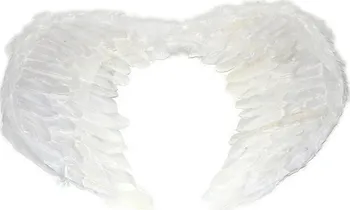 Karnevalový doplněk Wiky Andělská křídla velká 35 x 58 cm
