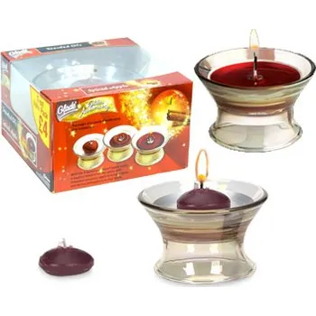 Aroma difuzér GLADE Svíčka olejová svícen+náplň 2x15g SPICED APP