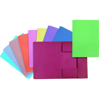 Odkládací mapa 3 klopá A4 Classic 253 uvedená cena za kus, originální balení 20 ks-růžová