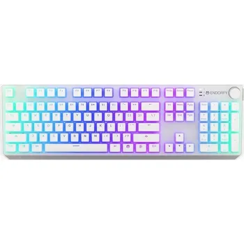 Klávesnice Endorfy Thock Wireless Red Onyx White Pudding US