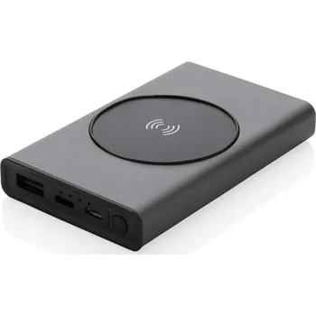 Powerbanka Powerbanka Terra 5 000mAh s 5W Qi z RCS rec. hliníku a ABS