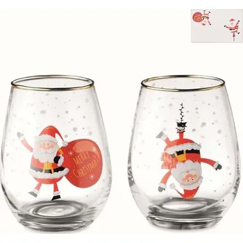 Sklenice Noel Sada 2 vánočních sklenic