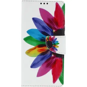 Pouzdro na mobilní telefon Obal Xiaomi Redmi 9A knížkový Barevná květina (kryt neboli pouzdro na Xiaomi Redmi 9A)