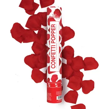 Konfeta Party Pal Konfety červené okvětní lístky 40 cm