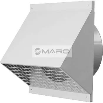 Vzduchotechnika Brilon Terminál vzduchovodu, vstupní 180 mm, bílý, 100000188821