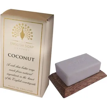Koupelová kosmetika ENGLISH SOAP Mýdlo 200g PURE COCONUT