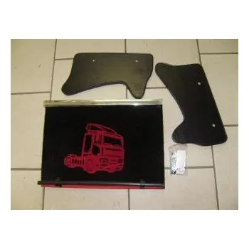 Středová police, červeno-černá pro IVECO 8560