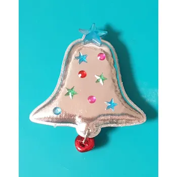 Brož Sponka/brož vánoční - zvonek