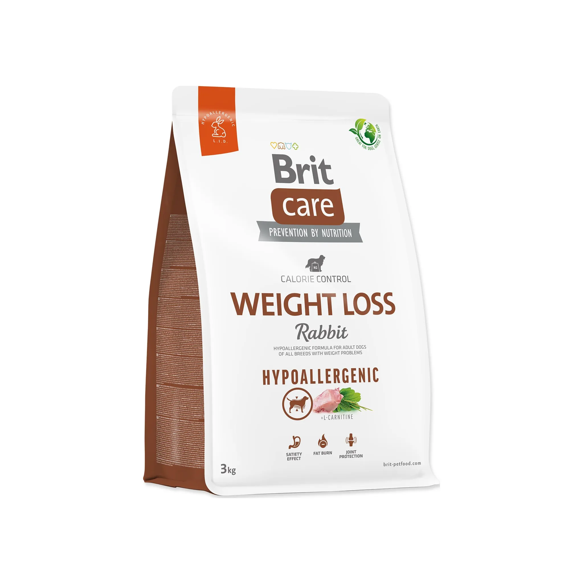 Fotografie 1 - Krmivo pro psa Brit Care Dog Weight Loss Rabbit/Rice 3 kg