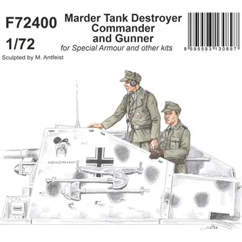 Plastikový model 1/72 Marder Tank Destroyer Commander & Gunner