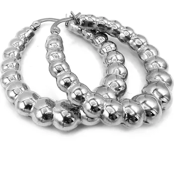 Náušnice Steel Jewelry Náušnice oválky z chirurgické oceli NS090347 dárkové balení zdarma