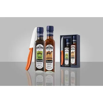 Omáčka Sada 2 x omáčka ENCONA + nůž Victorinox