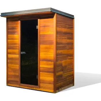 Sauna Venkovní dřevěná sauna Soft Line – plná výbava