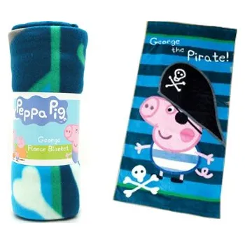 Dětská deka DISNEY Deka Fleecová 120x150cm PEPPA PIG