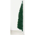 vidaXL Úzký umělý poloviční vánoční stromek zelený 150 cm 