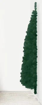 Vánoční stromek vidaXL Úzký umělý poloviční vánoční stromek zelený 150 cm 