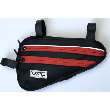 brašna na kolo Brašna rámová Vape 4 kapsá černá/červená