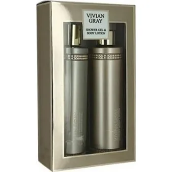 Mýdlo VIVIAN GRAY CRYSTALS BROWN Body Lotion + Shower