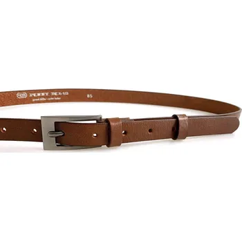 Módní doplněk PENNY BELTS Kožený opasek 20-184-48 hnědý - 95 cm