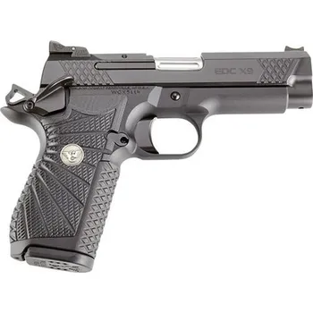 Airsoftová zbraň Wilson Combat Pistole sam. Wilson Combat, Mod: EDC X9, Ráže: 9mm Luger, hl.: 4" (101mm), Black Edition