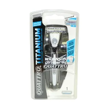 Péče o vousy WILKINSON QUATTRO TITAN Pán.hol.strojek+1bř