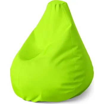 Sedací pytel Sablio Sedací vak Pear Limetková - 140 x 100 x 25 cm