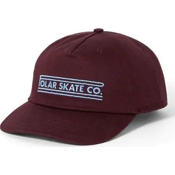 Kšiltovka KŠILTOVKA POLAR Jake Cap Twill Stretch L - vínová + při osobním odběru 978 Kč