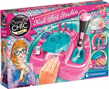 Clementoni Crazy Chic Beauty Nehtové studio