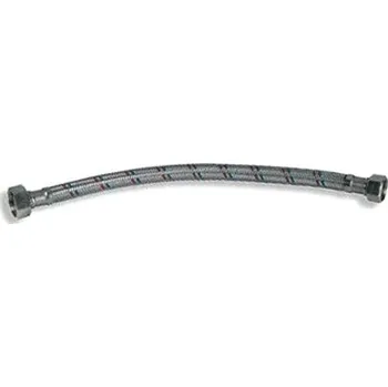 NOVASERVIS hadice nerez M3/4" × 3/4" 80 cm